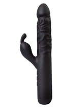 Rimba Toys - Sensual Nights SN06 - Realistischer Rabbit-Vibrator - Schwarz