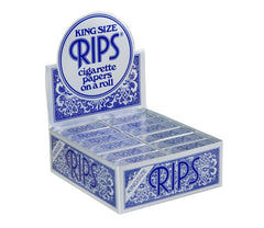 RIPS - Blau - King Size - Box - 24 Stück