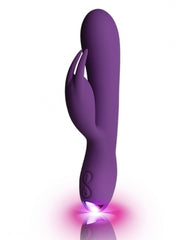 3: Rocks-Off - Flutter Rabbit - Rabbit Vibrator - Violett