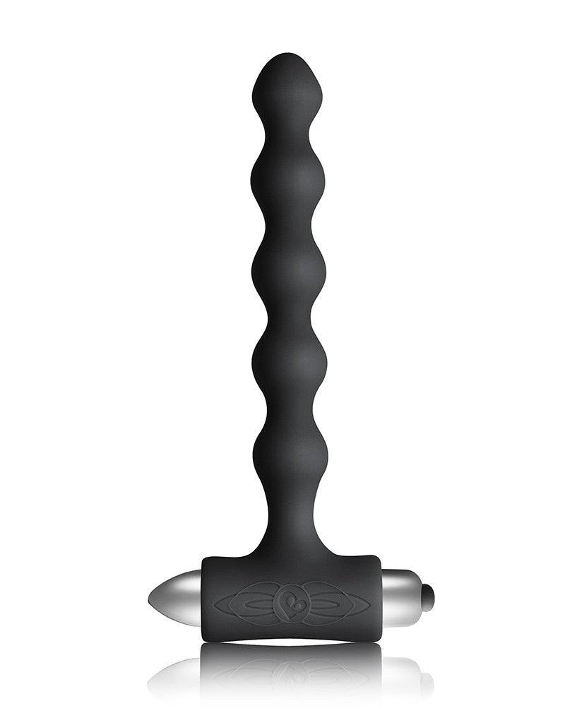 Rocks-Off - Petite Sensations Pearls - Analvibrator - Schwarz