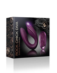 Rocks-Off - Rock Chick Diva - Paar Vibrator mit Fernbedienung - Violett