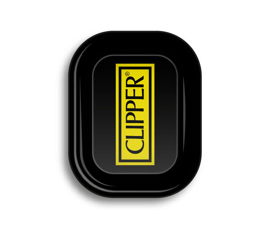 Rolling Tray - 18 x 14cm - Clipper Logo Black