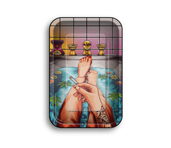 Rolling Tray - 27.5 x 17.5cm - 420 Bath