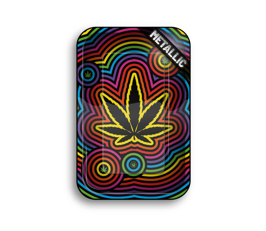 Rolling Tray - 27.5 x 17.5cm - Circle Leaf