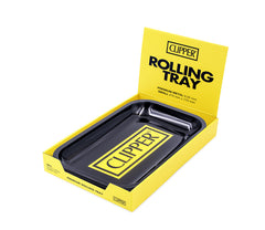 Rolling Tray - 27.5 x 17.5cm - Clipper Logo Black