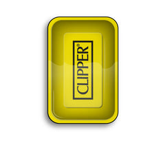 Rolling Tray - 27.5 x 17.5cm - Clipper Logo Yellow