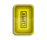Rolling Tray - 27.5 x 17.5cm - Clipper Logo Yellow
