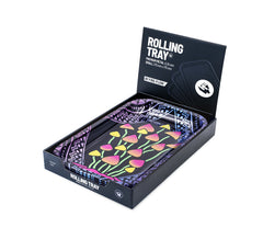 Rolling Tray - 27.5 x 17.5cm - Shrooms 5 2/4