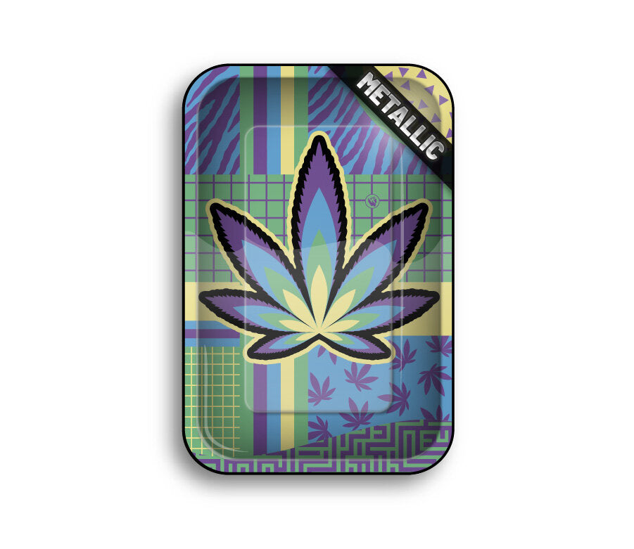Rolling Tray - 27.5 x 17.5cm - Small Leaves 36 2/4