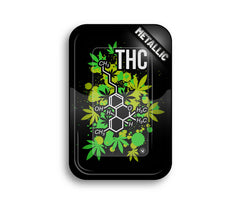 Rolling Tray - 27.5 x 17.5cm - THC Molecule