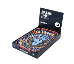 Rolling Tray - 27.5 x 17.5cm - Trippy 3rd Eye