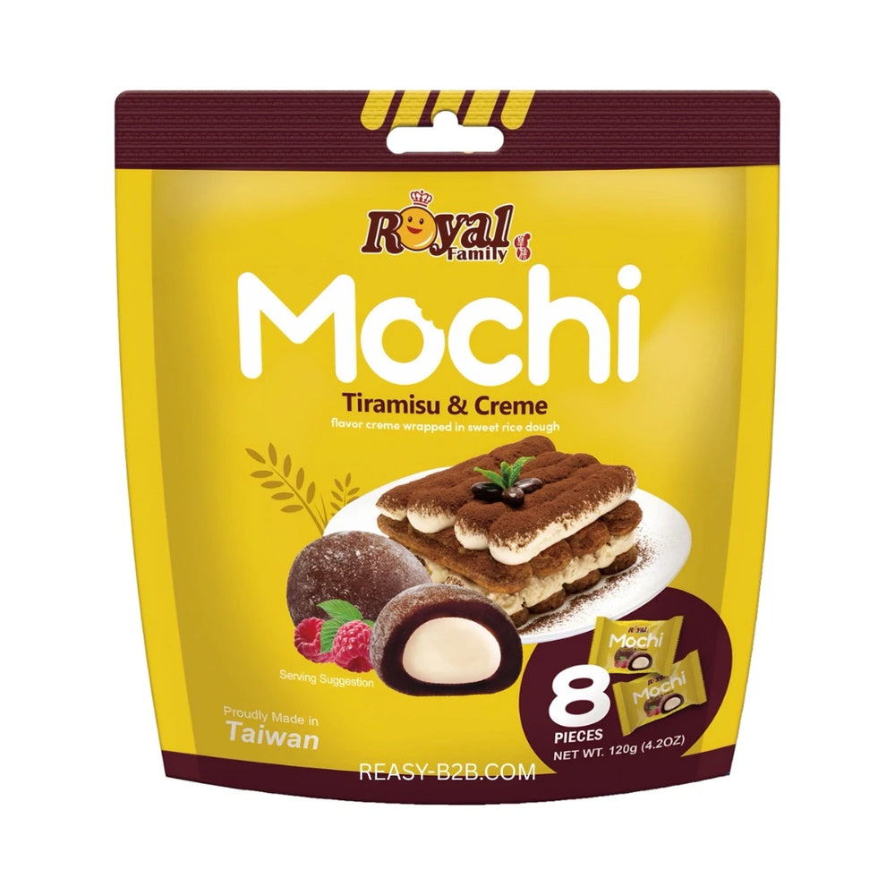 Royal Family - Mochi - Tiramisu & Creme 120g