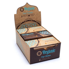 Rückfluss Räucherkegel - Organic Goodness - Nag Champa - Display - 6 x 12 Stück
