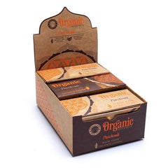 Rückfluss Räucherkegel - Organic Goodness - Patchouli - Display - 6 x 12 Stück