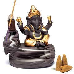 Rückfluss Räucherschale - Ganesha - 1 Stück