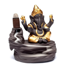 Rückfluss Räucherschale - Ganesha - 1 Stück