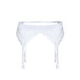 RZ LaGerta garter belt white