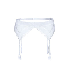 RZ LaGerta garter belt white