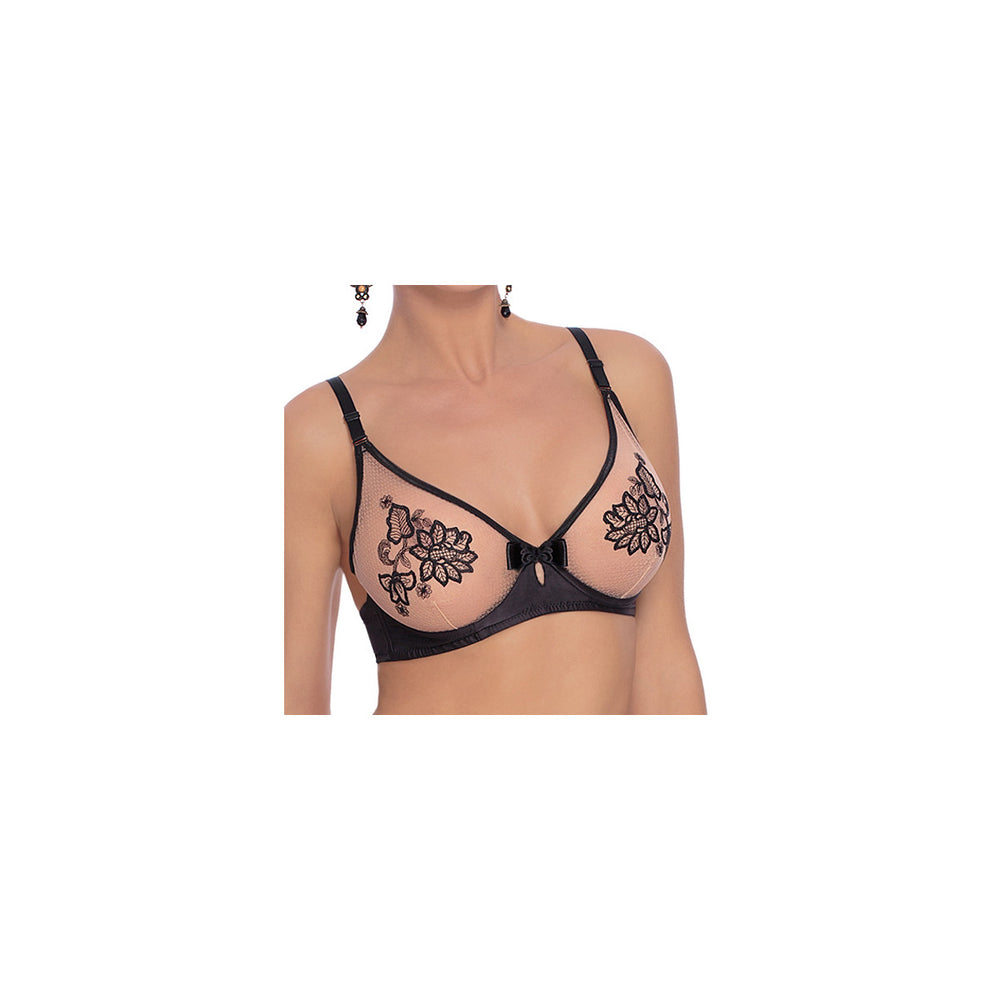 RZ Mehendi soft-bra schwarz