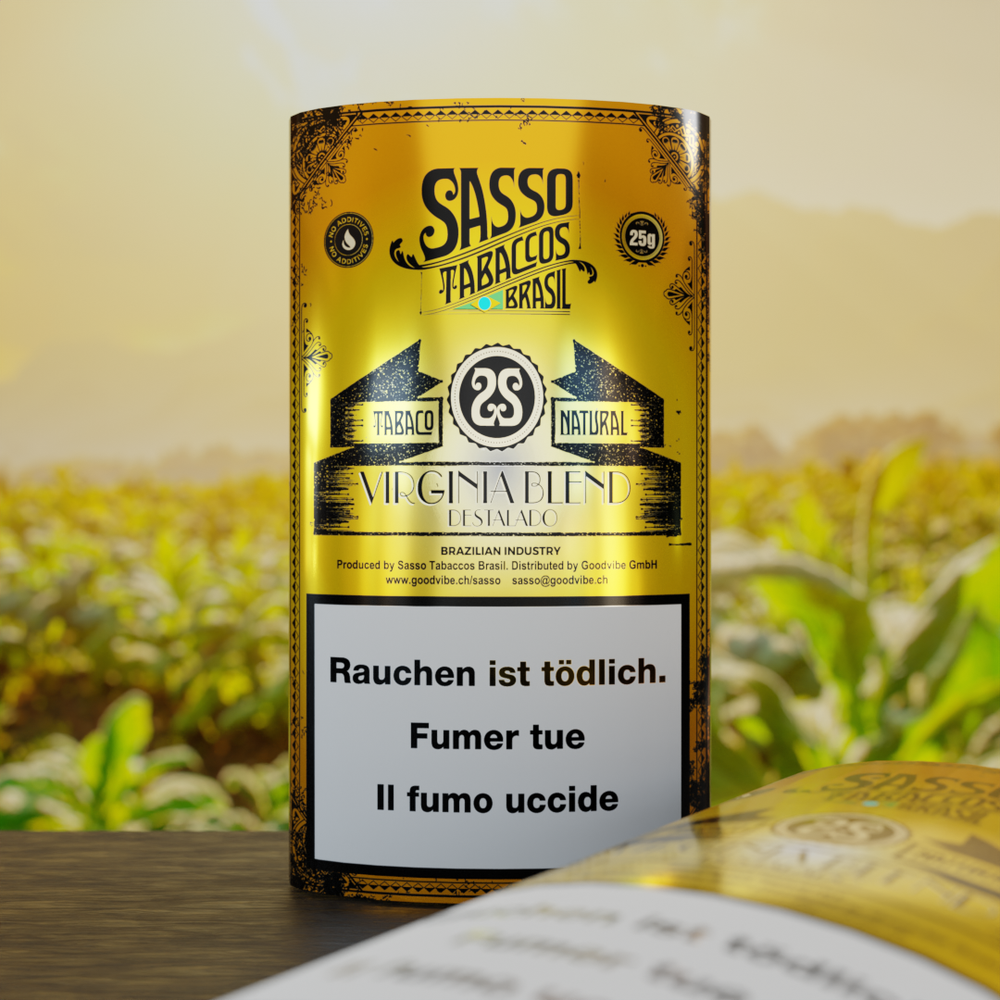 SASSO Drehtabak - Beutel 25g (10er)