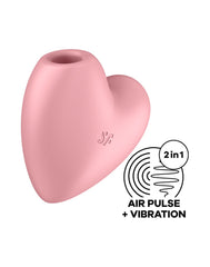 Satisfyer - Cutie Heart - Luftimpuls-Vibrator - Rosa