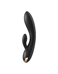 Satisfyer - Double Flex - Rabbit Vibrator - Schwarz