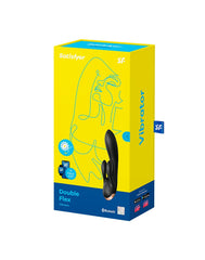 Satisfyer - Double Flex - Rabbit Vibrator - Schwarz