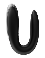 Satisfyer - Double Fun - Luxuriöser Paar Vibrator - Schwarz