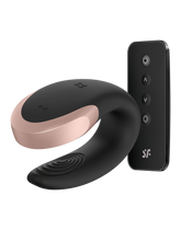 Satisfyer - Double Love - Luxury Partner Vibrator - Schwarz