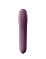 Satisfyer - Dual Kiss - Air Pulse + G-Punkt-Vibrator - Violett