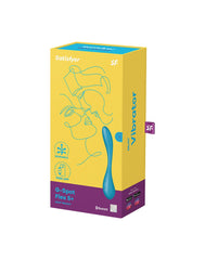 Satisfyer - G-Spot Flex 5+ - Flexible G-Spot Vibrator (mit App-Steuerung) - Blau