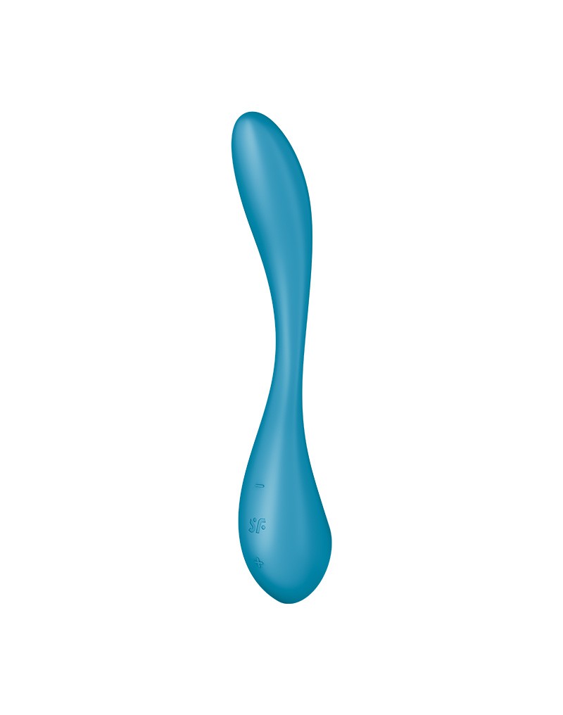 Satisfyer - G-Spot Flex 5+ - Flexible G-Spot Vibrator (mit App-Steuerung) - Blau