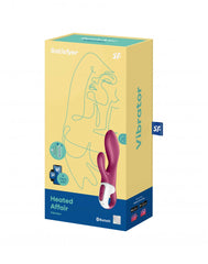 Satisfyer - Heated Affair - Erhitzender G-Punkt + Rabbit-Vibrator - Berry