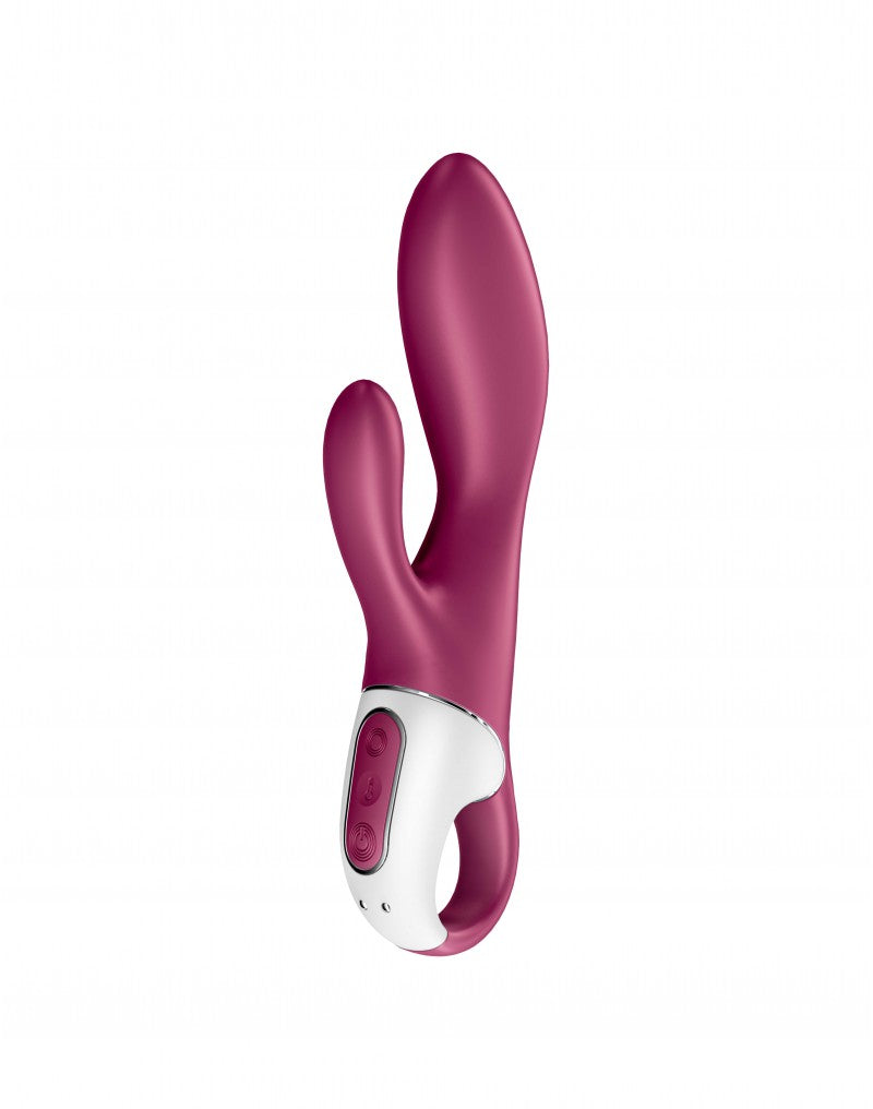 Satisfyer - Heated Affair - Erhitzender G-Punkt + Rabbit-Vibrator - Berry