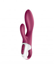 Satisfyer - Heated Affair - Erhitzender G-Punkt + Rabbit-Vibrator - Berry