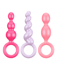 Satisfyer - Booty Call Coloured (set of 3)