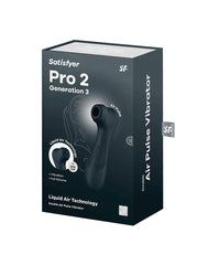 2: Satisfyer - Pro 2 Generation 3 - Air Pulse Vibrator - Schwarz