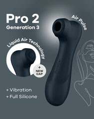3: Satisfyer - Pro 2 Generation 3 - Air Pulse Vibrator - Schwarz