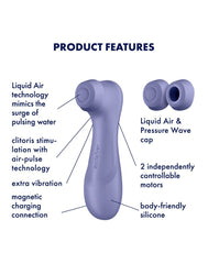 Satisfyer - Pro 2 Generation 3 - Air Pulse Vibrator - Lila