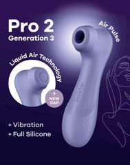 Satisfyer - Pro 2 Generation 3 - Air Pulse Vibrator - Lila