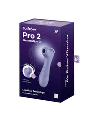 Satisfyer - Pro 2 Generation 3 - Air Pulse Vibrator - Lila