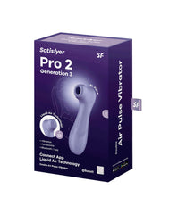 Satisfyer - Pro 2 Generation 3 - Air Pulse Vibrator (mit App-Steuerung) - Lila
