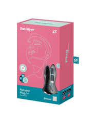Satisfyer - Rotator Plug 1+ - Analvibrator - Schwarz