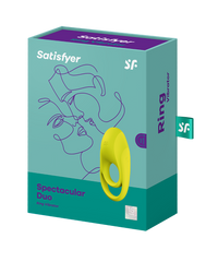 Satisfyer - Spektakuläres Duo - Cockring-Vibrator - Neongelb