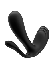 4: Satisfyer - Top Secret+ - Tragbarer Vibrator mit Analstimulator - Schwarz