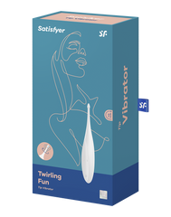Satisfyer - Twirling Fun - Pin Point Vibrator - Weiß