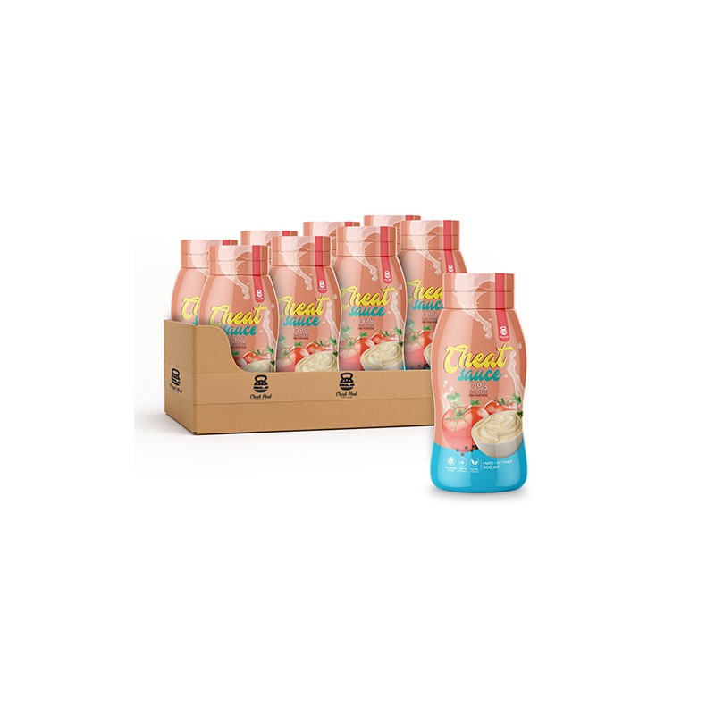 Sauce 0% - 500ml - Mayo-Ketchup x6