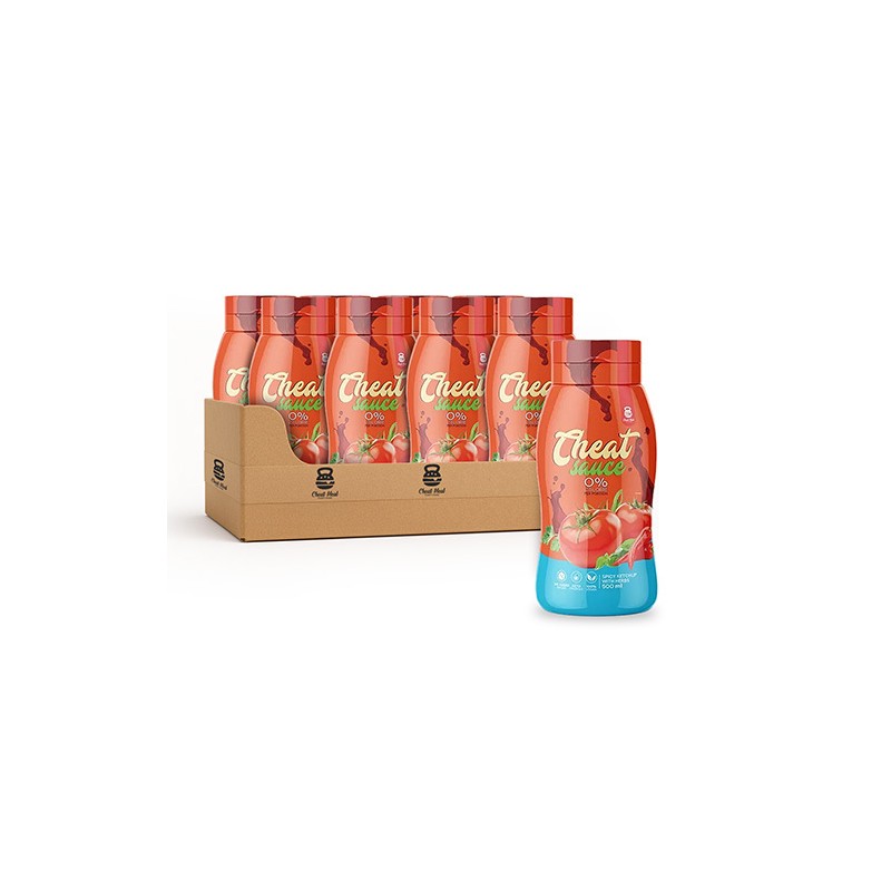 Sauce 0% - 500ml - Spicy Ketchup with Herbs x12