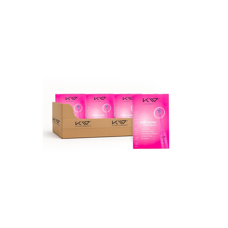 Schallzahnbürste – Rosa x14