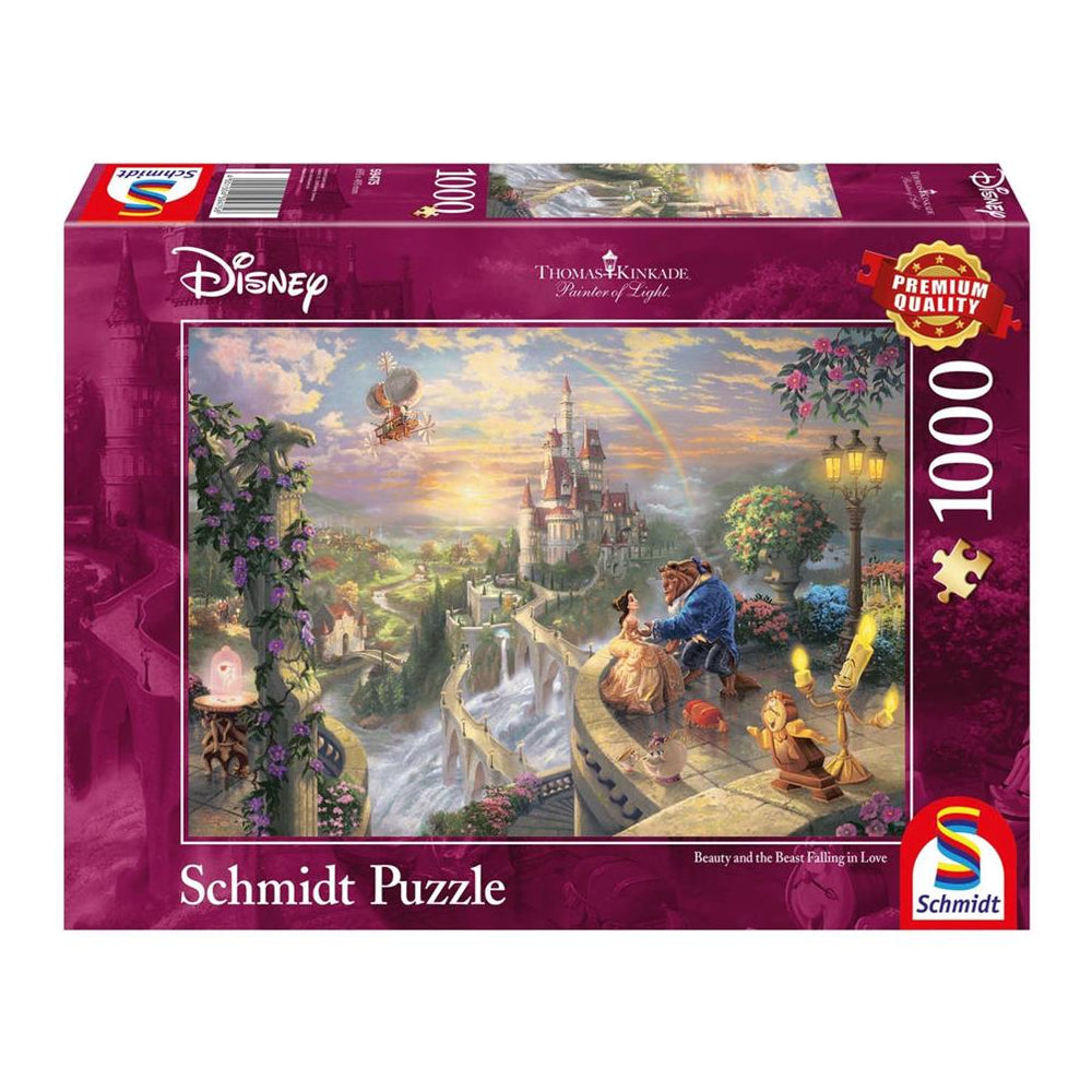 Puzzle Disney Beauty and the Beast, 1000 Teile